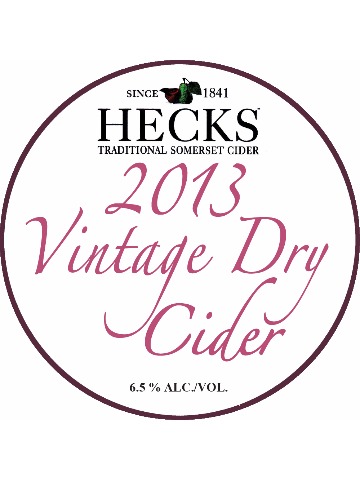 Hecks - 2013 Vintage Dry Cider