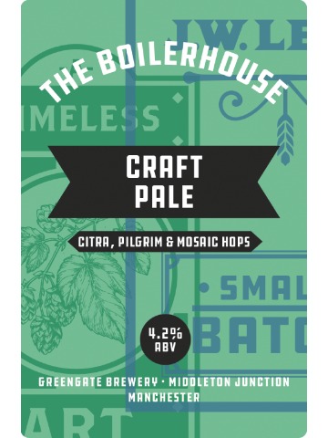 JW Lees - The Boilerhouse: Craft Pale