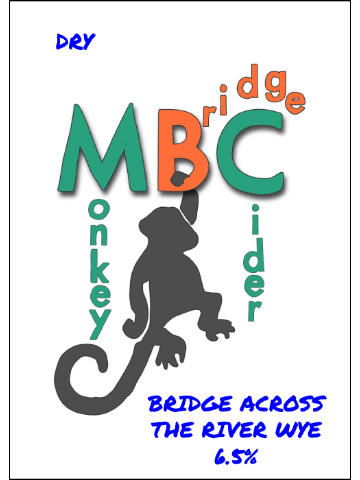 Monkey Bridge Cider - Bridge Over The River Wye