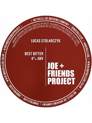 No Frills Joe - Best Bitter By Lucas Stolarczyk