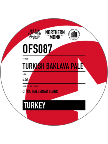 Northern Monk - OFS087 - Turkish Baklava Pale Ale