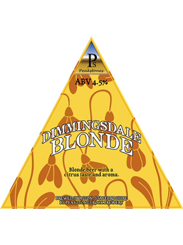 Peakstones Rock - Dimmingsdale Blonde