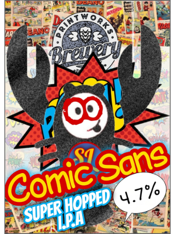 Printworks - Comic Sans