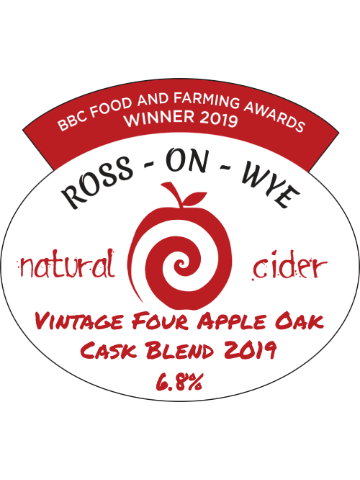 Ross on Wye - Vintage Four Apple Oak Cask Blend 2019