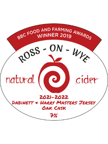 Ross On Wye - 2021-2022 Dabinett & Harry Masters Jersey Oak Cask