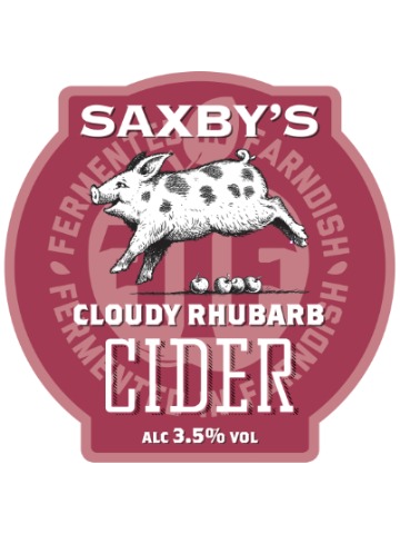 Saxby's - Cloudy Rhubarb Cider