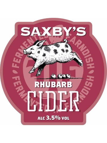 Saxby's - Rhubarb Cider