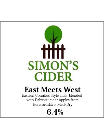 Simon's Cider - East Meets West