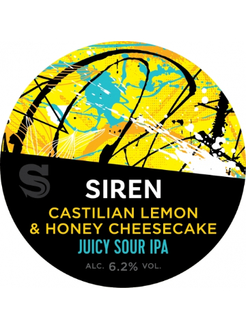 Siren - Castilian Lemon & Honey Cheescake