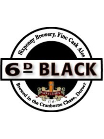 Sixpenny - 6d Black