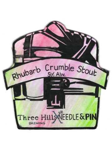 Three Hills - Rhubarb Crumble Stout