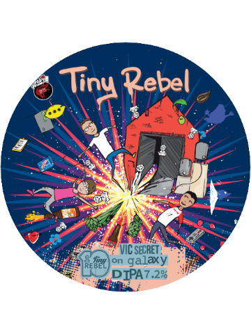 Tiny Rebel - Vic Secret On Galaxy DIPA (No Longer Brewed)