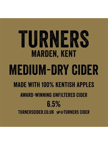 Turners - Medium-Dry Cider