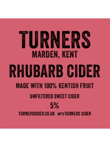 Turners - Rhubarb Cider