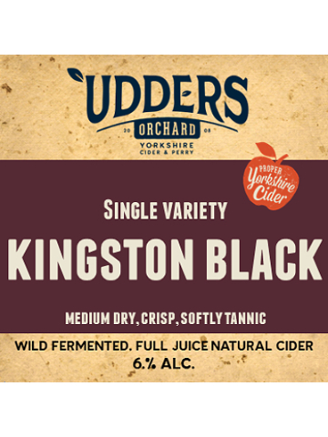 Udders Orchard - Kingston Black