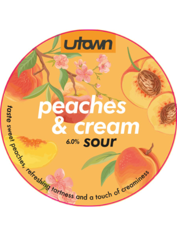 Utown - Peaches & Cream Sour