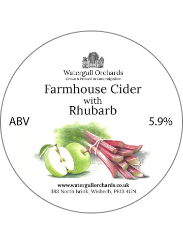 Watergull Orchards - Farmhouse Cider With Rhubarb