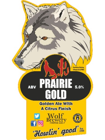 Wolf - Prairie Gold