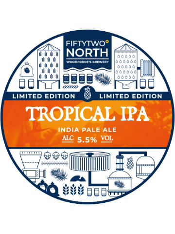 Woodforde's - Fifty Two North Tropical IPA