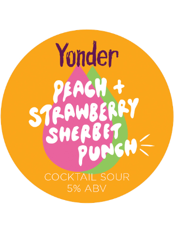 Yonder - Peach & Strawberry Sherbet Punch