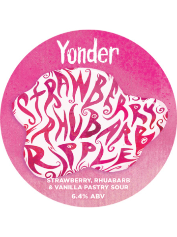 Yonder - Strawberry Rhubarb Ripple