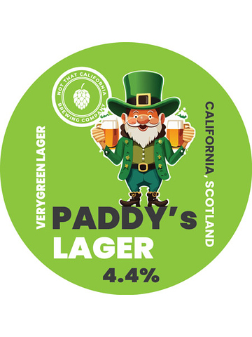 Not That California - Paddy's Lager