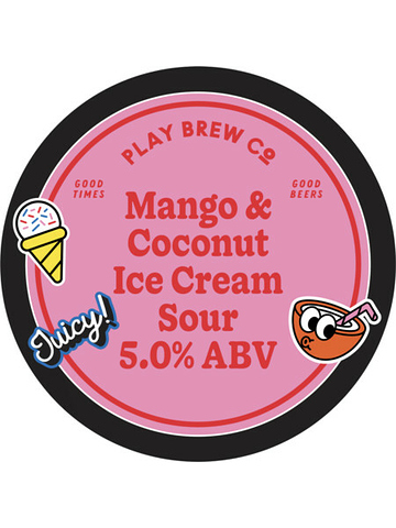 Play - Mango & Coconut Ice Cream Sour
